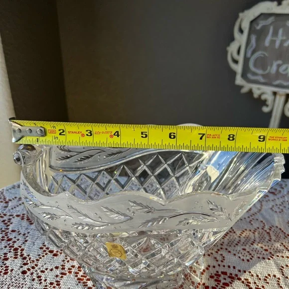 Vintage Crystal BLEIKRISTALL sleigh - Picture 13 of 14